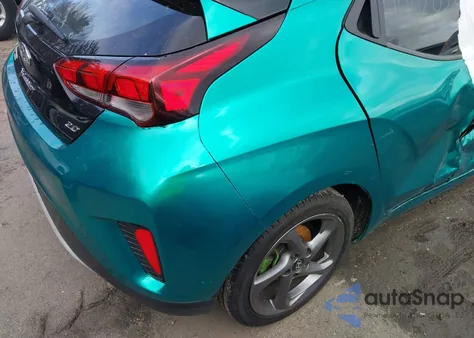 2019 Hyundai Veloster 2.0 из США, поврежденный, VIN KMHTG6AF1KU006167